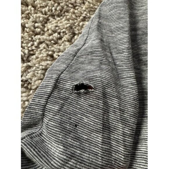 Bench Womens Black/White Stripes Short Sleeve T-Shirt Dress Size Small Pull Over - Picture 13 of 14